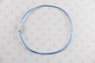 Основание для колье голубой