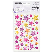 Объемные наклейки Звездочки