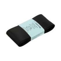 Лента атласная 50 мм ( 2 ") "Gamma" ФАСОВКА 5.4 м №113 черный