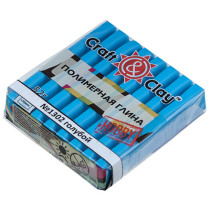 Craft & Clay полимерная глина CCH флуоресцентный 52 г 1302 голубой