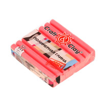 Craft & Clay полимерная глина CCH флуоресцентный 52 г 1304 красный