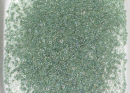 Бисер Япония MIYUKI Seed Beads 15/0 5г 0277 кристалл радужный лаймовая линия внутри